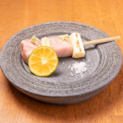 生本マグロ大トロ炙り～宮城商店塩～