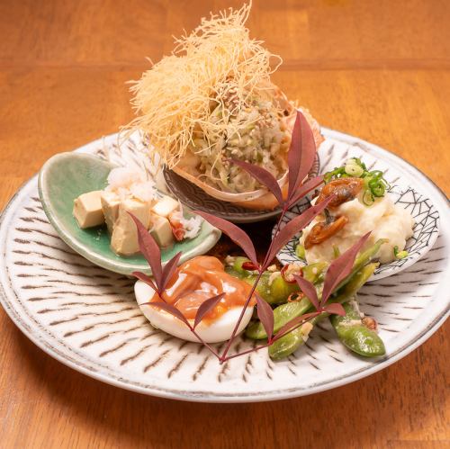 本日の前菜盛り合わせ～おまかせ5種～(1人前)