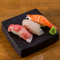 市場の兄ちゃん寿司 盛り合わせ 3貫