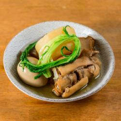 盛り合わせ5種(大根/玉子/てびち/こんにゃく/厚揚げ)