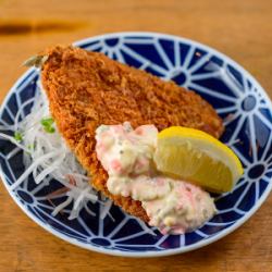 鉄板！アジフライ