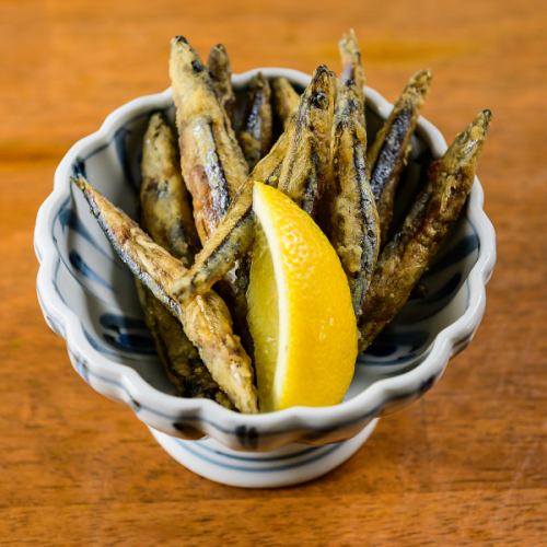 おつまみキビナゴの唐揚げ