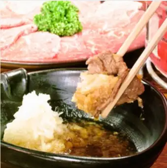 焼きしゃぶ（おろしポン酢付き）