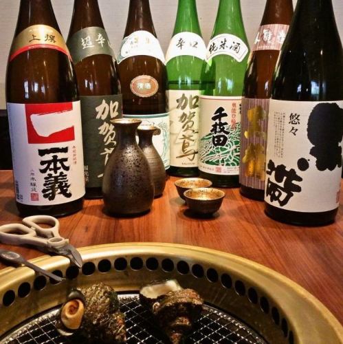 Abundant local sake! All-you-can-drink ◎