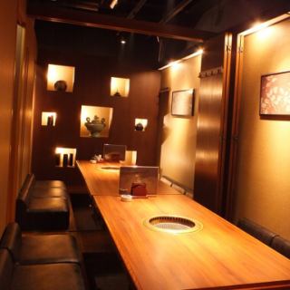 [Recommended for various banquets] We have a private room that can accommodate up to 20 people! With sunken kotatsu seats and spacious cushions, you can stretch your legs and have a relaxing time.Please use it for various parties such as year-end parties.