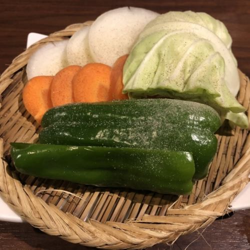 Assorted vegetables