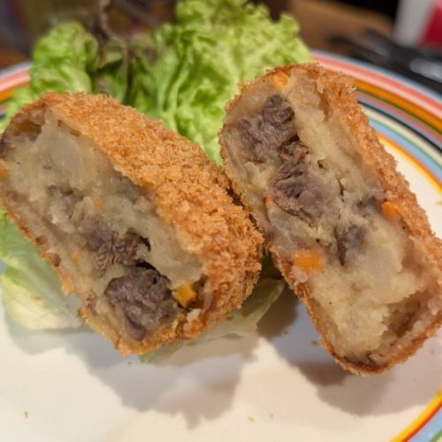 Grilled meat croquette (1 piece)
