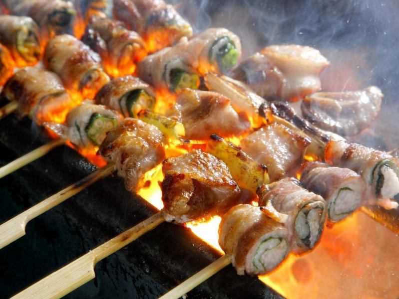 リピーター続出の漬物巻串