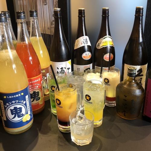 飲み放題付きコースも♪