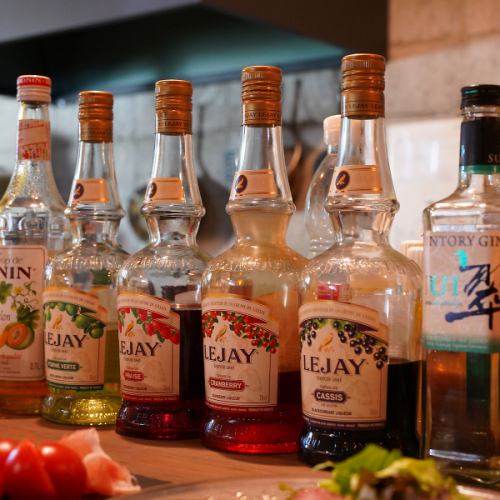50種類以上の飲み放題♪