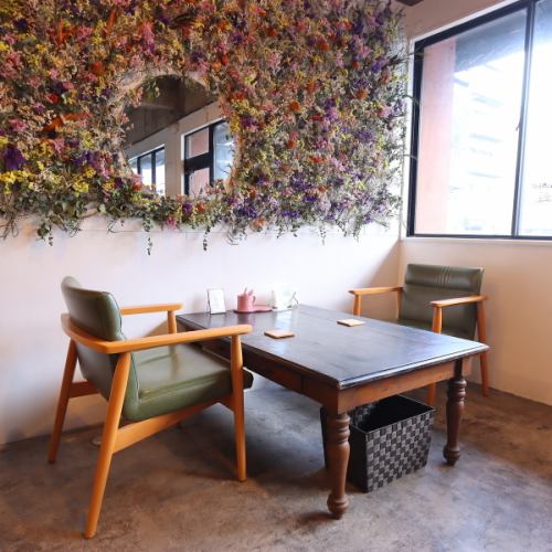 オシャレな空間で、ゆっくりとしたランチタイムを♪