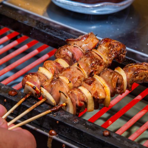 Delicious Yakitori from 170 yen (tax included)