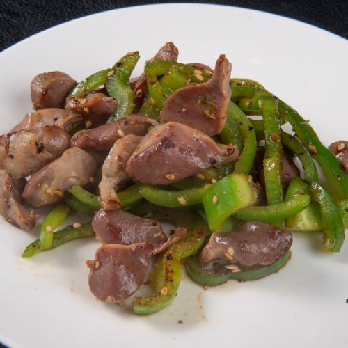 Stir-fried gizzard shad