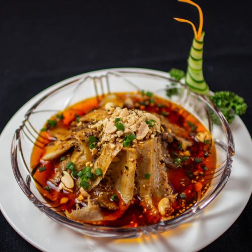 Sichuan-style dressing of beef and tripe