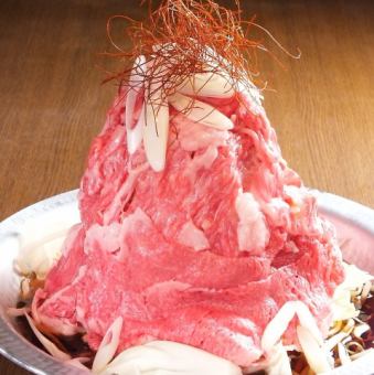 仙台牛　タワー肉鍋 