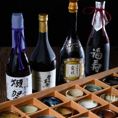 女将選りすぐりの日本酒
