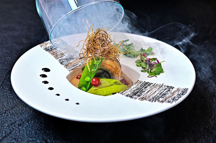[Japanese-style French Kaiseki] A course where you can feel the artistic beauty and novelty with Japanese ingredients