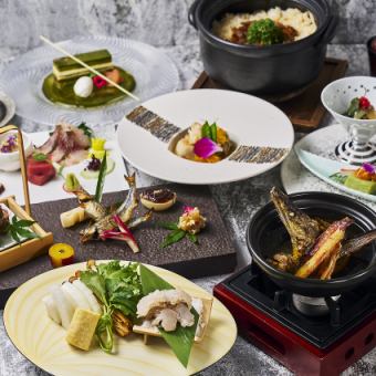 【5月・6月会席】～花菖蒲～五感で旬を味わい心を満たす季節会席