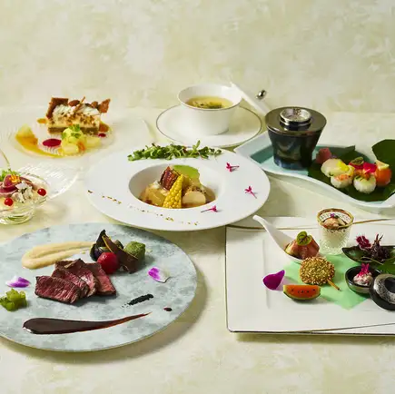 【7月・8月ランチ】~和風フレンチ会席~潤<JUN>和の食材で芸術的な美しさと新しさを感じる