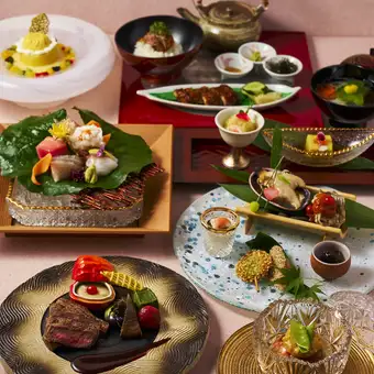 【限时优惠:7月1日至8月31日】时令怀石料理晚餐 - 空心菜 - 用所有感官品味当季美味,满足您的心灵 <共11道菜> 15,000日元(含税)