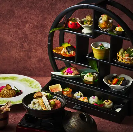 【期間限定［ランチ］9/1～10/31まで】火と美御膳～HITOMI GOZEN～＜全15品＞