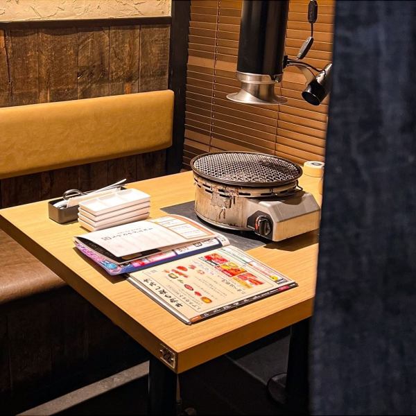 Gyukaku is recommended for dates and banquets♪Please use it for drinks with co-workers after work, dinner with friends, or girls' night out!Enjoy the safe and secure space and meal without losing track of time. !!Enjoy all-you-can-eat and all-you-can-drink in a completely private room♪