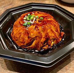 Black vinegar Tenshin rice with kakuni