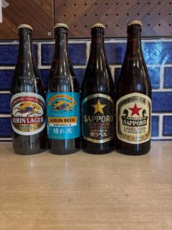 つむぐの瓶ビールライ