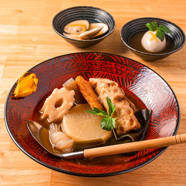 This is the first time I've tried such a combination! We have a wide variety of unusual ingredients ◎ [Oden platter]