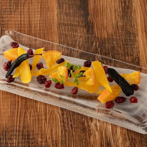 Assorted dried fruits