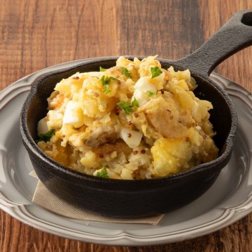 Smashed potato salad