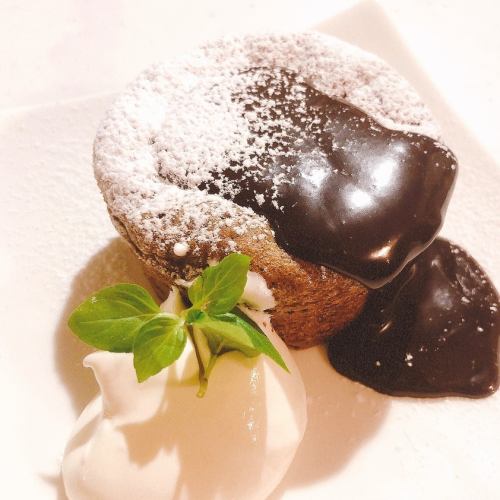Torta caprese Capri chocolate cake