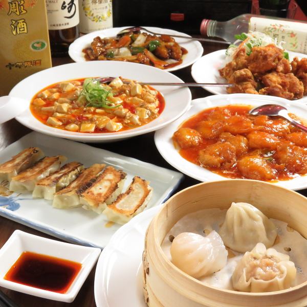 Popular ★ [58 authentic Chinese dishes ◆ 2-hour all-you-can-eat-and-drink course] 3300 yen