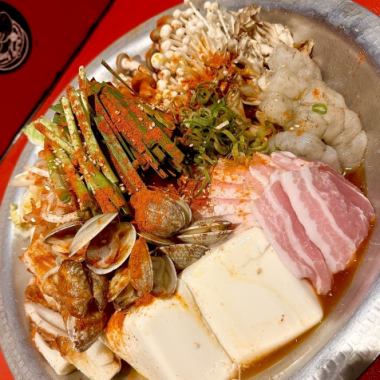 【120分飲み放題】スンドゥブ鍋コース◆前菜から〆まで全5品！4500円(税込)