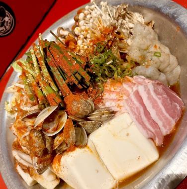 【120分飲み放題】スンドゥブ鍋コース◆前菜から〆まで全5品！4500円(税込)