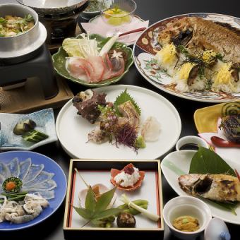 [Kaiseki course starts from 6,600 yen (tax included)