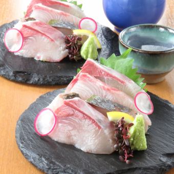 Assorted seasonal sashimi (for 1 person)