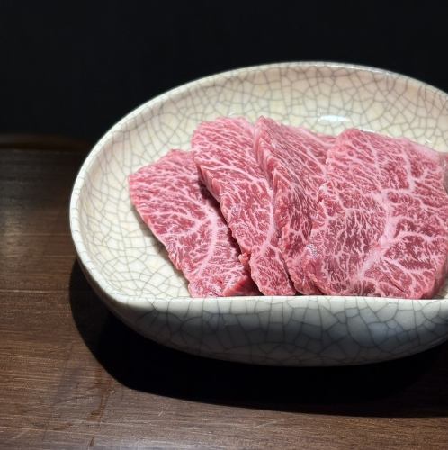 【宮崎牛の肉本来の味を愉しむ♪】出会えた貴方は超ラッキーな珠玉の一品！”宮崎牛ハラミ”2,200円 (税込)