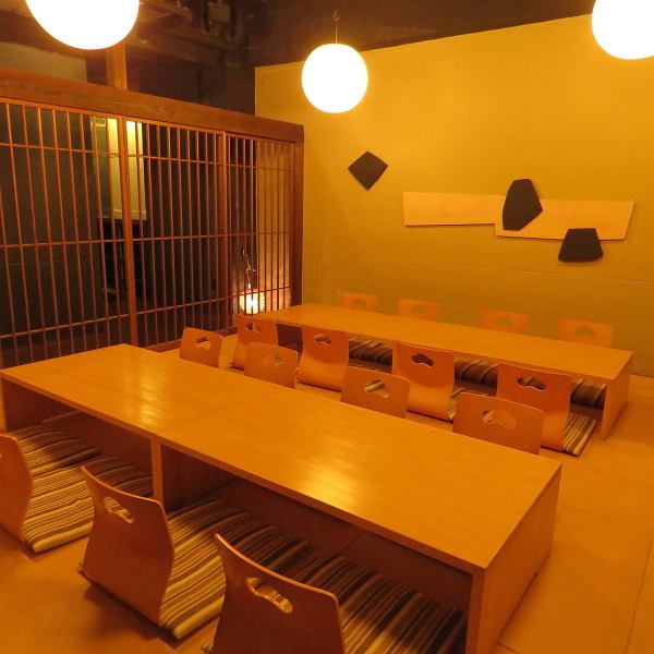 On the 2nd floor, we have a tatami room for up to 20 people (seats are two and a half hours).Enjoy delicious food in a calm atmosphere.