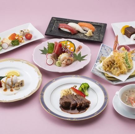 【幅広い年代が集まる法要にオススメ】≪8品≫和洋中会席 13,200円コース