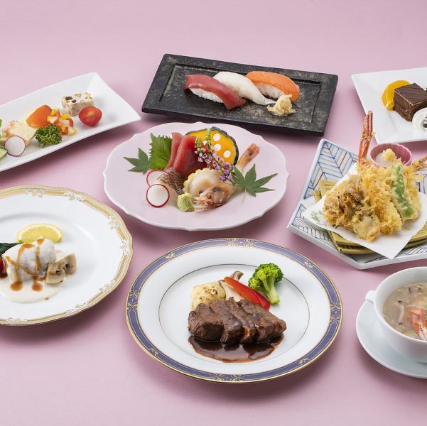 【幅広い年代が集まる法要にオススメ】≪8品≫和洋中会席　13,200円コース