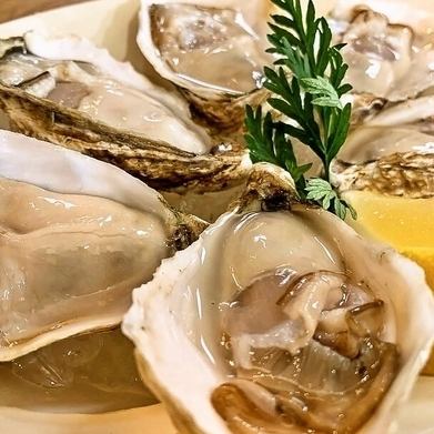 [We will prepare fresh oysters carefully selected by the owner who is the first Oyster Meister in Miyazaki!!]