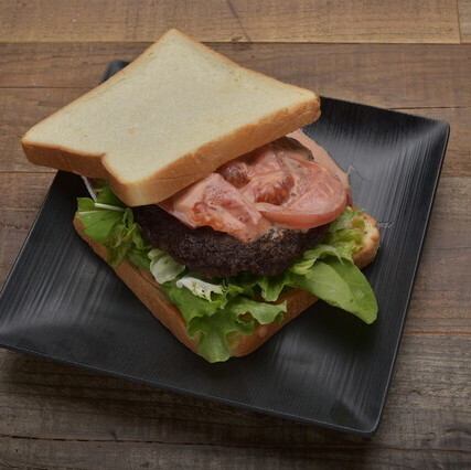 ハンバーグサンド