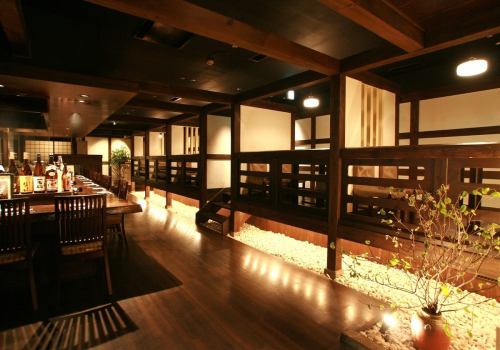 A long-established seafood izakaya in Kinshicho that can accommodate large groups