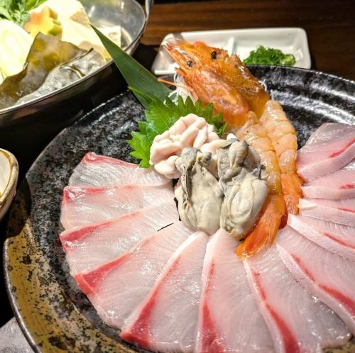 海鮮!ぶりしゃぶ鍋