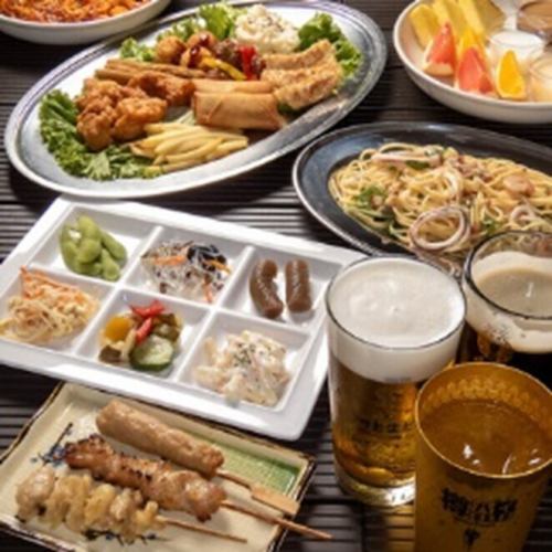 50種類以上の多国籍料理が並ぶ圧巻のバイキング◎
