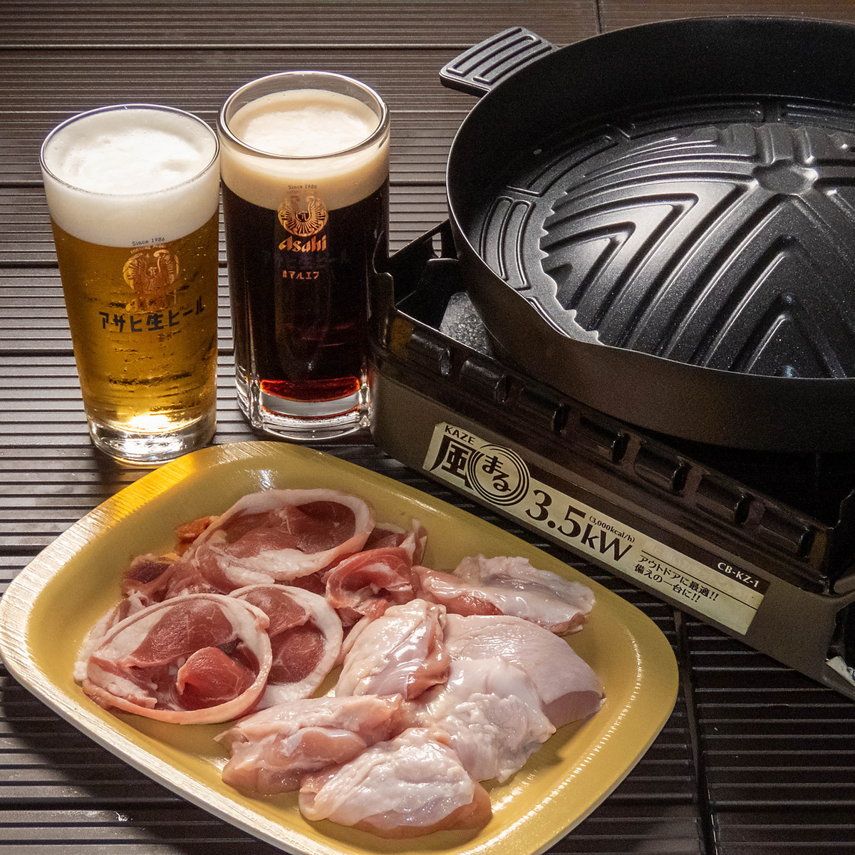 爽やかな風が吹き抜ける、解放的で気持ちのいいBBQビアガーデン