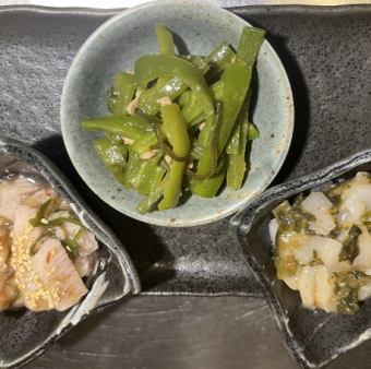 おばんざい3種盛合せ