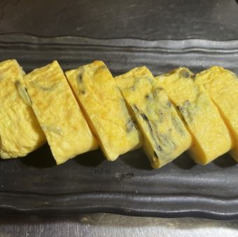 塩こんぶ入りだし巻き玉子