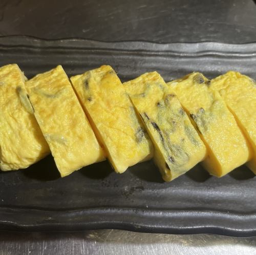 塩こんぶ入りだし巻き玉子